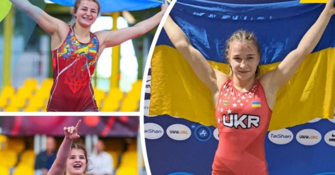 Українські борчині здобули три медалі на молодіжному ЧС з боротьби у Тирані