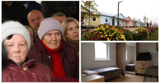 На Київщині відкрили «Чудо-містечко» для літніх людей, які втратили свої оселі через війну: фото та відео