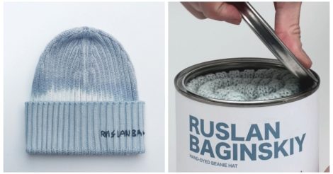 Бренд Ruslan Baginskiy випустив нову колекцію "законсервованих" шапок: фото