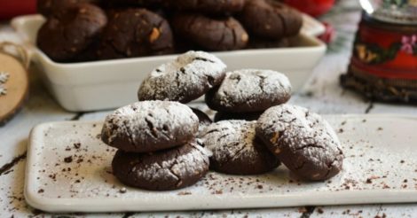 Шоколадне печиво "Кураб'єдес" - різдвяний рецепт грецької кухні