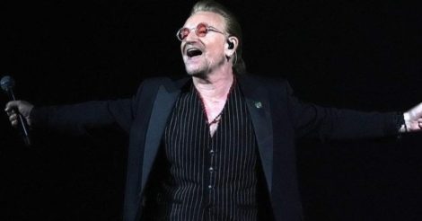 Соліст гурту U2 Боно на концерті у Лас-Вегасі підтримав Україну