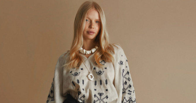 Український бренд «Вільні Люди» випустив капсульну колекцію вишитого одягу «Веснянка»