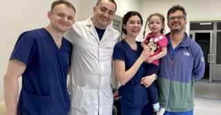 За 3000 км по домогу. Українські лікарі врятували 4-річну дівчинку з Північної Ірландії