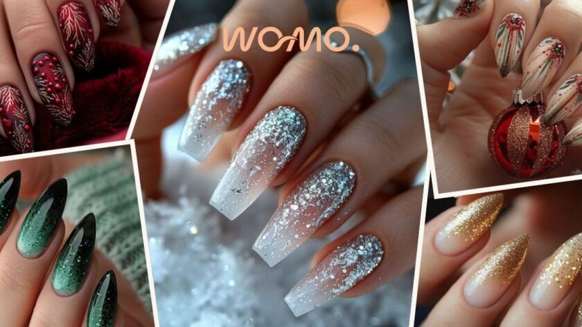Різдвяний манікюр: яскраві та класичні ідеї на короткі та довгі нігті
