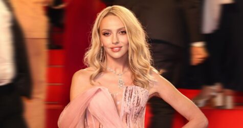 Оля Полякова з’явилася на червоній доріжці Каннського кінофестивалю у розкішному образі від українського бренду
