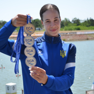 Людмила Лузан — чемпіонка Європи-2025 з веслування на каное