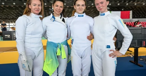 Українські шпажистки здобули історичне золото чемпіонату Європи