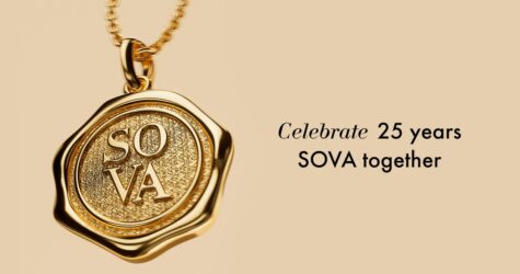 Святкуємо 25 років разом: SOVA дарує 25 ексклюзивних прикрас з нагоди річниці