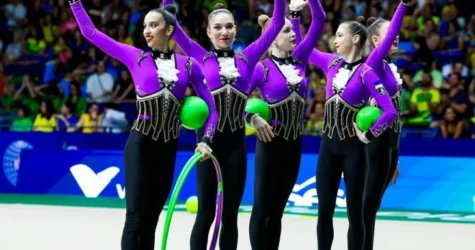 Українські гімнастки зійшли на світовий п’єдестал у День Незалежності