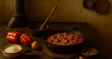 Мʼясо з рисом по-сербськи за рецептом Марлен Дітріх