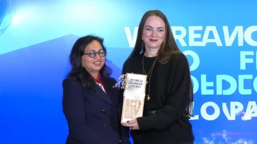 Олександра Матвійчук отримала міжнародну премію World Woman Hero