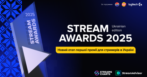 В Україні вдруге оберуть найкращих стримерів року