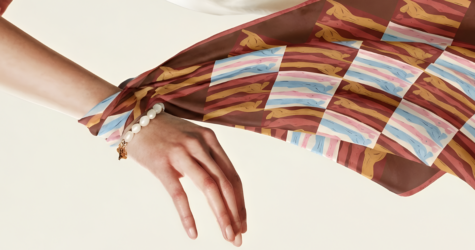 Геометрія близькості: KHUSTYNA та художник Артур Солецький презентують колекцію хустин