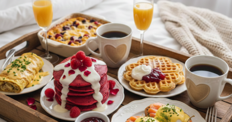 Вкусные идеи для завтрака на День святого Валентина: рецепты