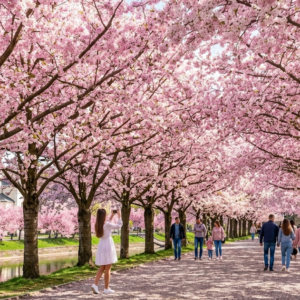 Топ місць України, де цвітуть сакури: локації для фотосесій