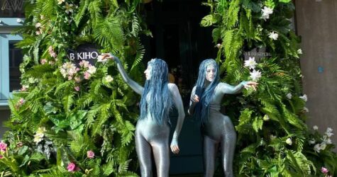 Пробудження Мавки: що означають інсталяції з папороті та русалки у містах України