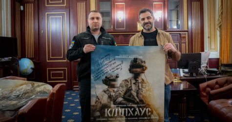 Любомир Левицький зустрівся з Кирилом Будановим та подякував за підтримку ГУР у створенні стрічки «КІЛЛХАУС» 