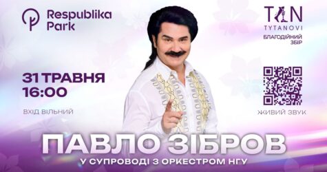 У ТРЦ Respublika Park відбудеться масштабне святкування до Дня Києва з Павлом Зібровим: подробиці