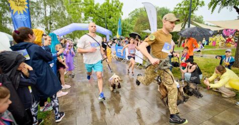 Майже 2000 українців пробігли дистанцію на підтримку ветеранів із втраченими кінцівками: в Києві пройшов благодійний забіг Go to the Future-2026