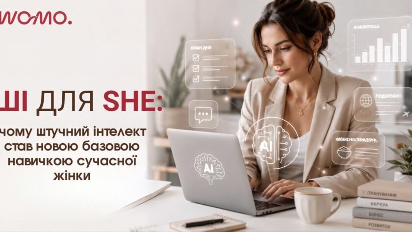 ШІ для SHE: як штучний інтелект змінює життя сучасної жінки